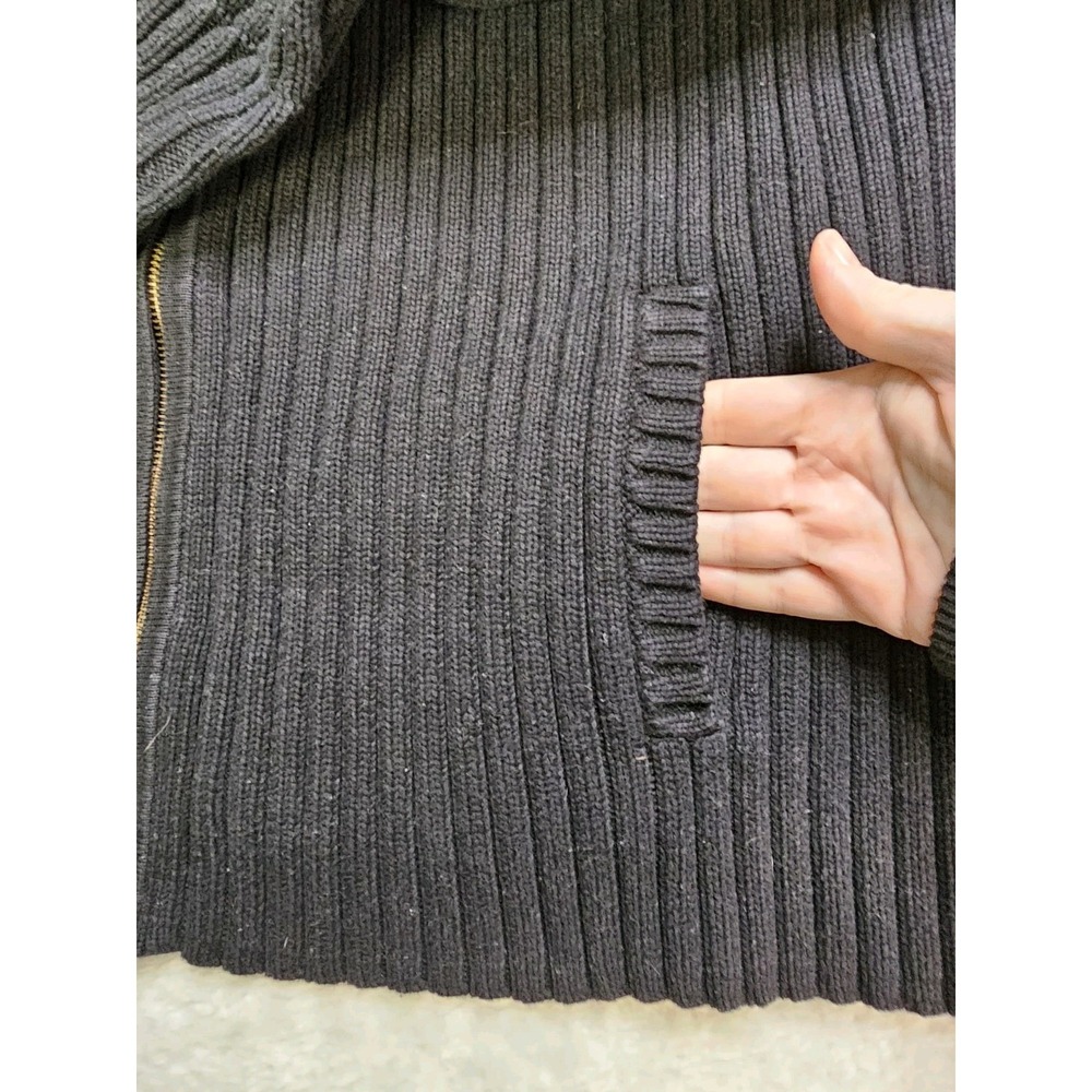 Lauren‎ Ralph Lauren 100% Cotton Zippered Sweater Jacket Womens 3xl - Picture 6 of 10
